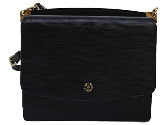 Louis Vuitton Grenelle Preto Couro  ref.1423151