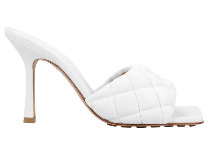 Bottega Veneta Padded Mule white Leather  ref.1423272