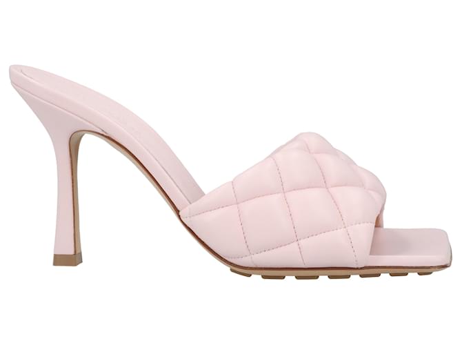 Bottega Veneta Padded Mule pink Leather  ref.1423290