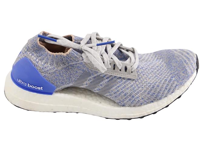 Autre Marque Adidas  Ultraboost X Running Shoes in Grey Two Hi Res Blue Rubber Nylon  ref.1423307