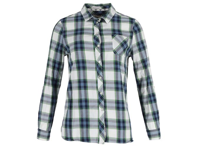 Barbour Checked Button-Up Shirt in Multicolor Cotton