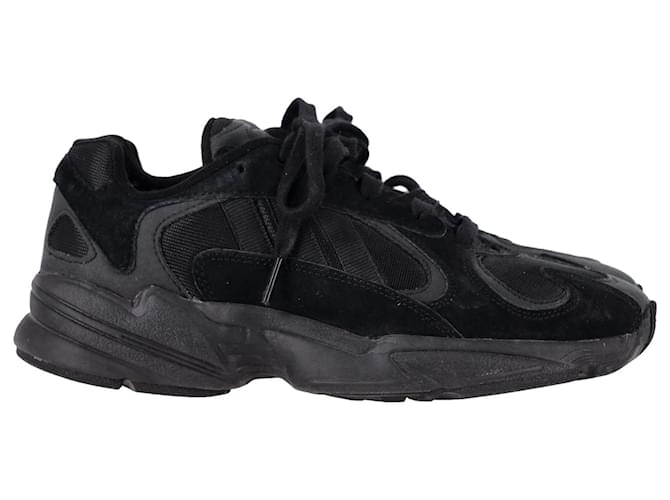 Autre Marque Adidas Yung 1 Sneakers in Black Suede ref.1423370 Joli Closet