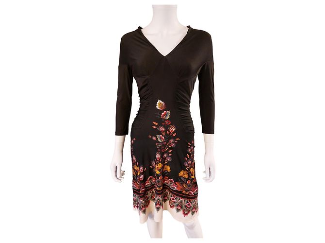 Vestito multicolore in nylon Roberto Cavalli