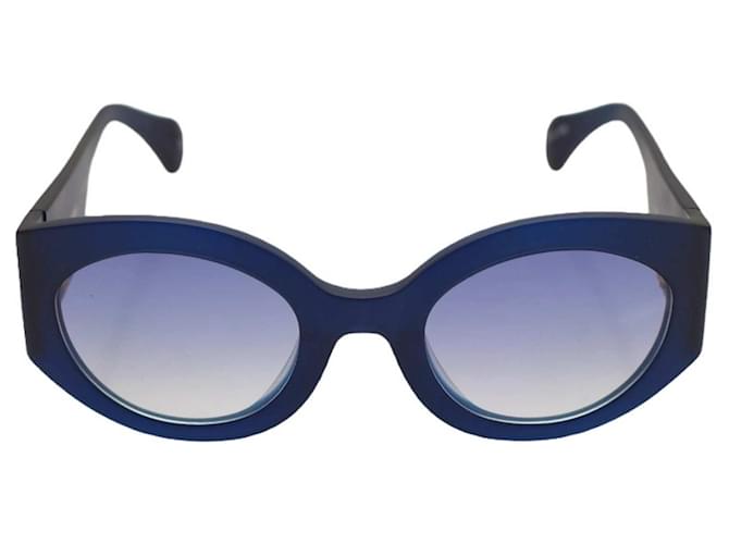 Autre Marque Sunglasses Blue Acetate  ref.1423710