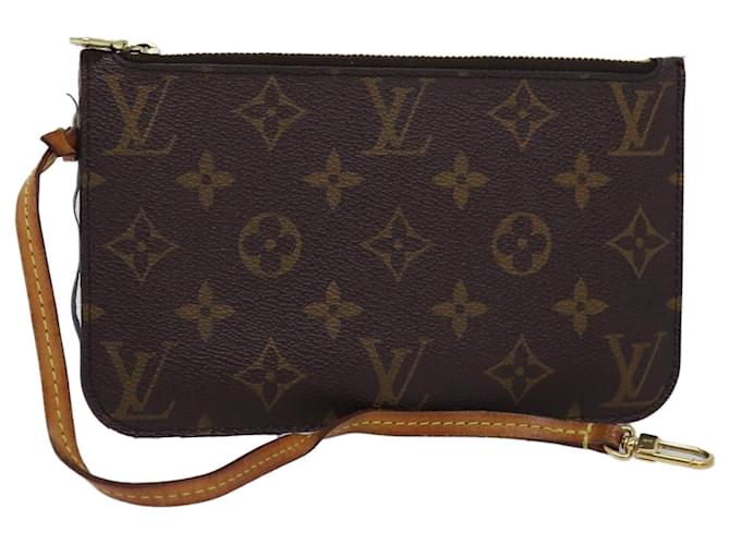 LOUIS VUITTON Monogram Neverfull PM Pouch LV Auth yk12750 Cloth  ref.1423741