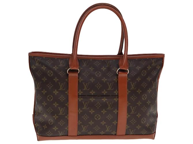 LOUIS VUITTON Monogram Sac Weekend PM Tote Bag M42425 LV Auth bs15025 Cloth  ref.1423770