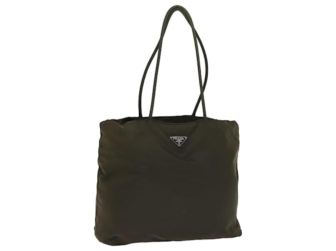 PRADA Tote Bag Nylon Khaki Auth bs15063  ref.1423788