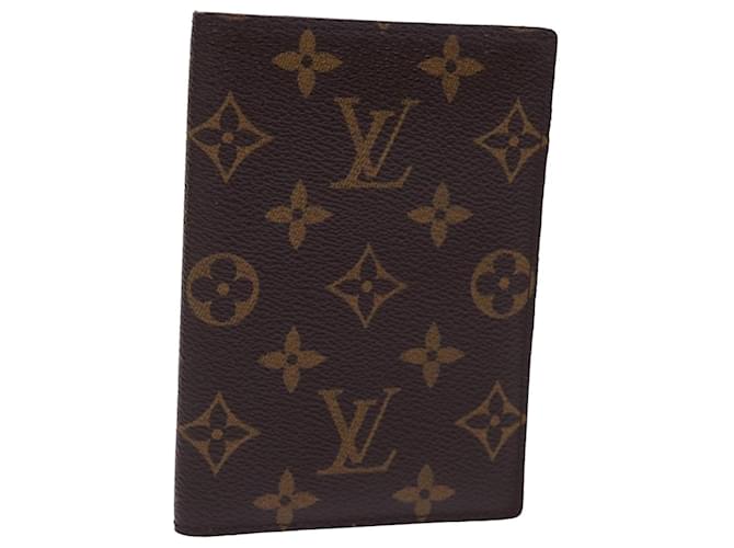 LOUIS VUITTON Monogram Couvel Tulle Passopole Passport Case M60180 Auth 77539 Cloth  ref.1423811