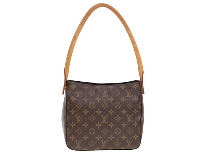 LOUIS VUITTON Bolsa de Hombro Monogram Looping MM M51146 LV Auth ar11919B Monograma Lienzo  ref.1423824