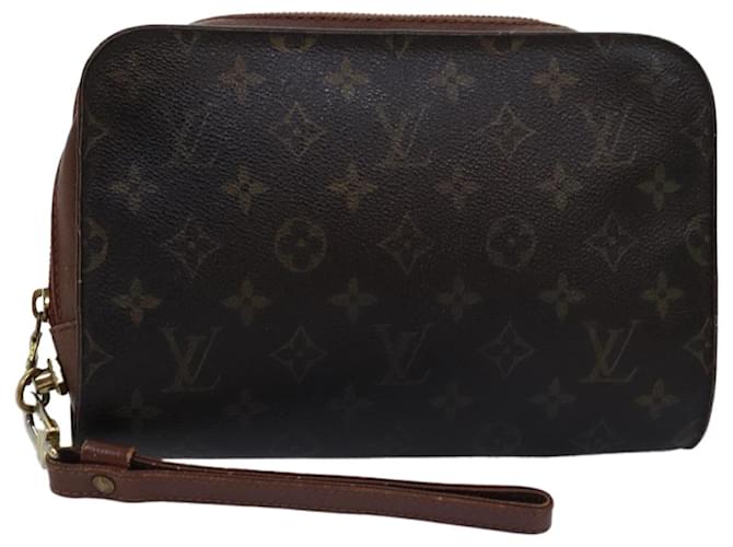 LOUIS VUITTON Monogram Orsay Clutch Bag M51790 LV Auth bs15145 Cloth  ref.1423845