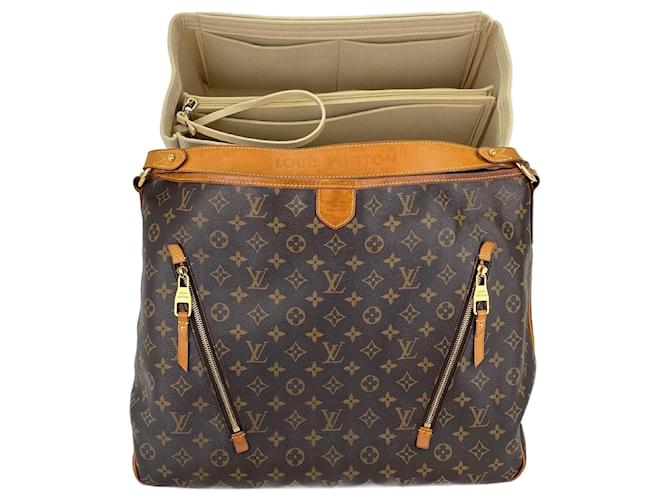 Bolsa Tote Louis Vuitton Delightful GM em Canvas Monogram Marrom Lona  ref.1424280