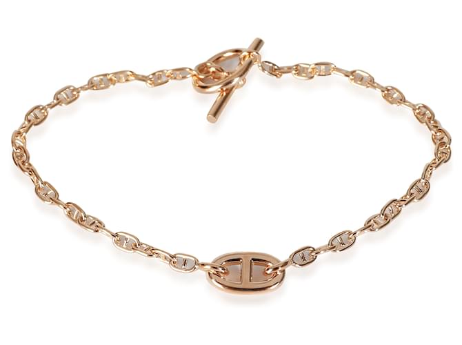 Pulseira Farandole Hermès em ouro rosa 18k Metálico Metal  ref.1424295