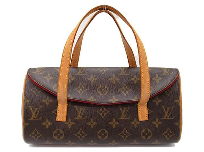 Sac à main Louis Vuitton Sonatine Monogram en toile M51902 en très bon état Marron  ref.1424363