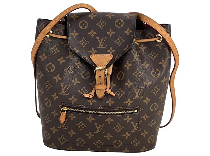 LOUIS VUITTON Montsouris NM Monogram Backpack Brown