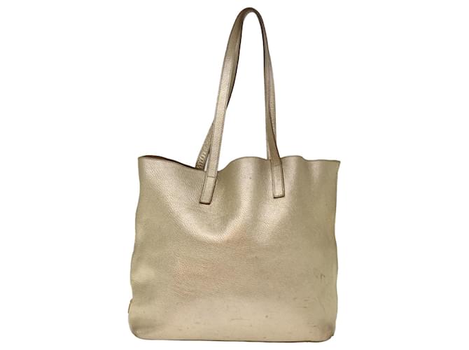 Tote Prada Cuir Doré  ref.1424537