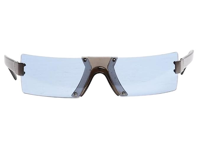 Chanel Blue square lens sunglasses Acetate  ref.1424560