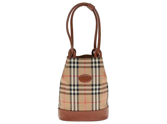 Burberry Haymarket Toile Beige  ref.1424597