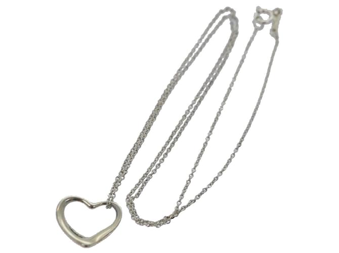 Tiffany & Co Cœur Ouvert Argent Argenté  ref.1424599