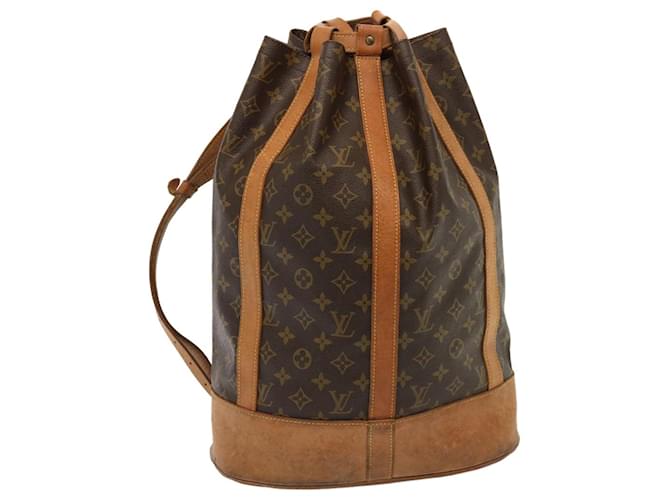 LOUIS VUITTON Sac à épaule Monogram Randonnee GM M42244 LV Auth 77122 Toile Monogramme  ref.1424724