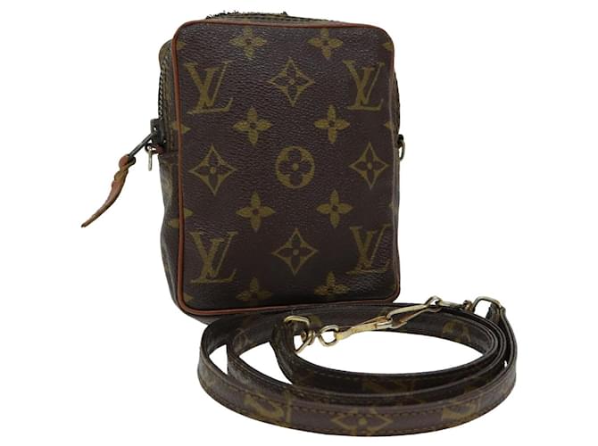 LOUIS VUITTON Bolsa de Ombro Monogram Mini Danube M45268 LV Auth ar11913B Monograma Lona  ref.1424733