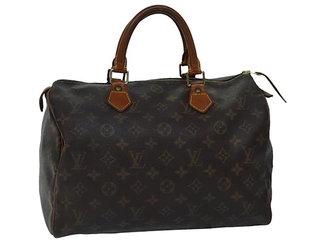 LOUIS VUITTON Bolso de Mano Monogram Speedy 30 M41526 LV Auth 76772 Monograma Lienzo  ref.1424802