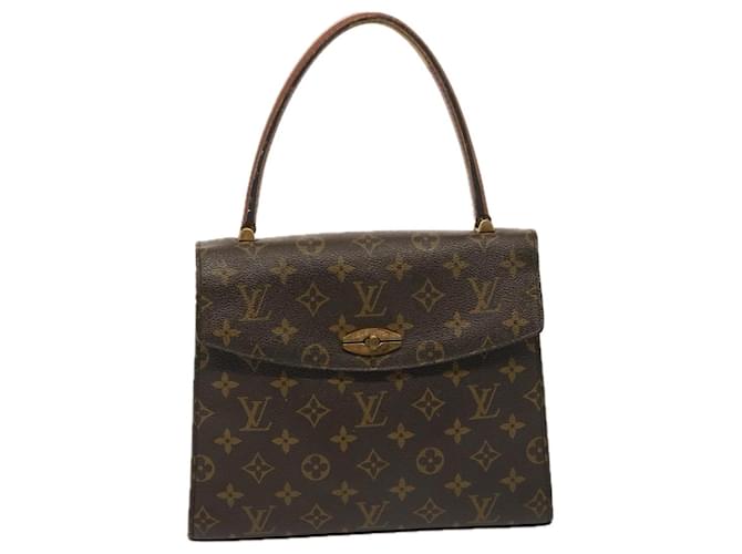 LOUIS VUITTON Bolsa de mão Monogram Malesherbes M51379 LV Auth 76279 Monograma Lona  ref.1424848