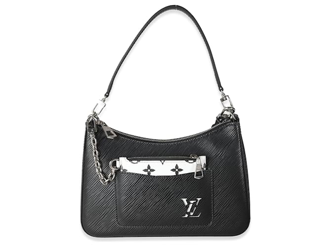 Louis Vuitton Black Epi Marelle Leather  ref.1424887