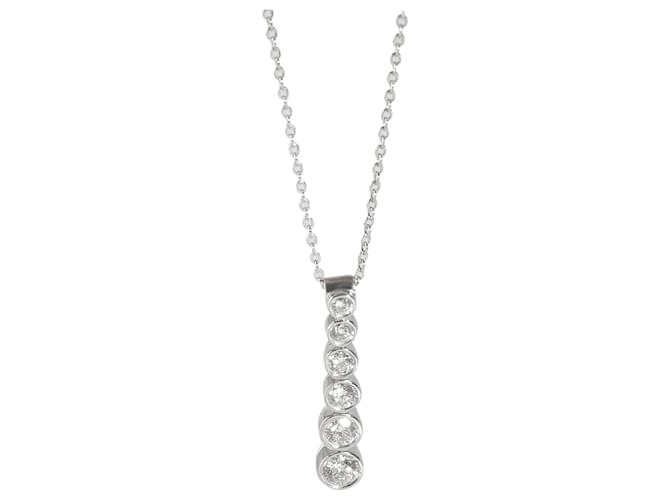 Pendentif de mode Jazz Tiffany & Co. en platine 0,45 CTW  ref.1424918