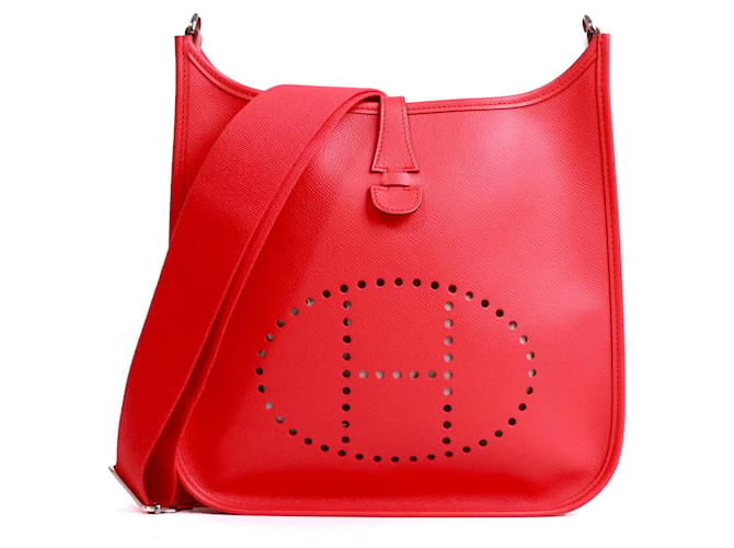 Evelyne Hermès HERMES Sacs à main T. Cuir Rose  ref.1424987