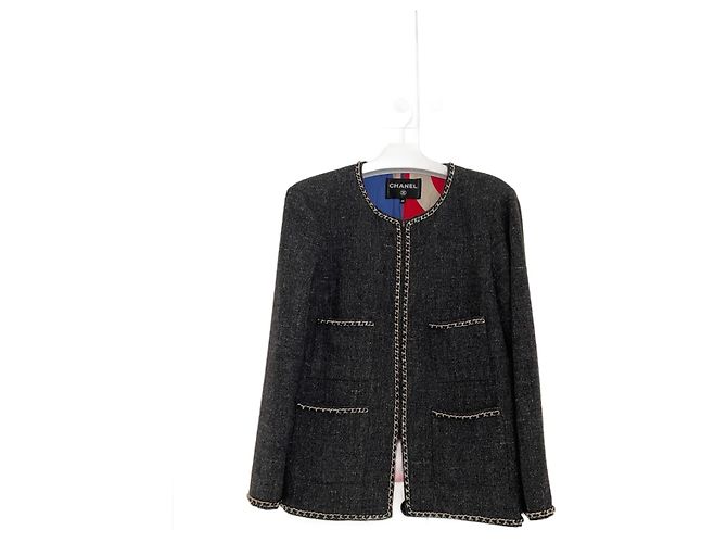 Cambon Chanel 2019B collection Jacket in Grey
