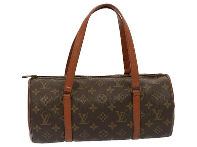 LOUIS VUITTON Monogram Papillon 30 Bolsa de Mão M51385 LV Auth 77419 Monograma Lona  ref.1425337