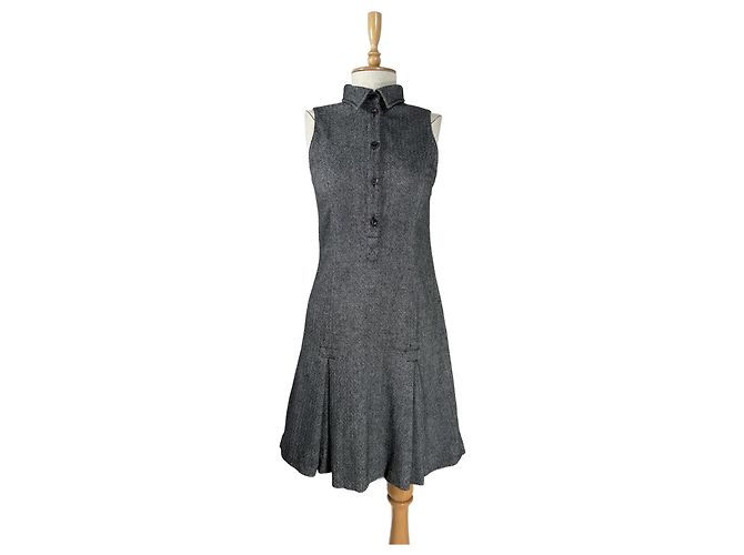 Strenesse Wollkleid Grau