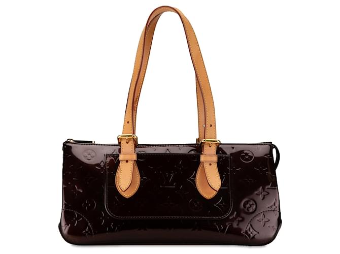 Sac à épaule Rosewood Avenue en Monogram Vernis violet de Louis Vuitton Cuir  ref.1425429