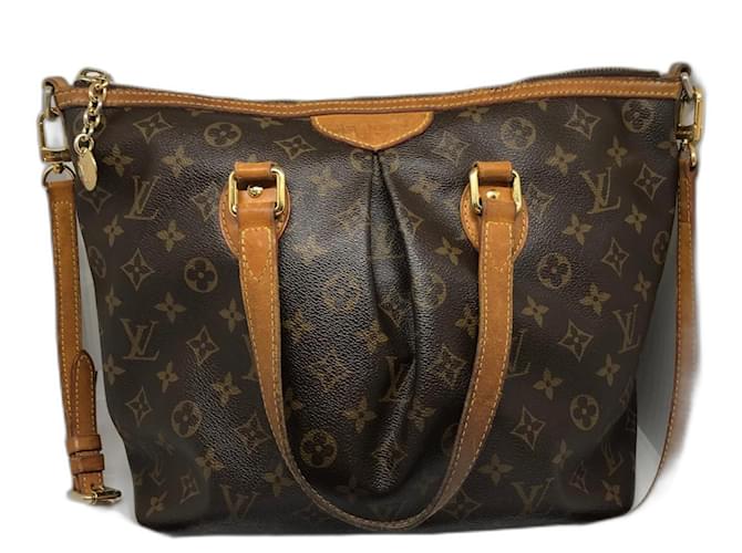 Louis Vuitton Palermo Marrone scuro  ref.1425619