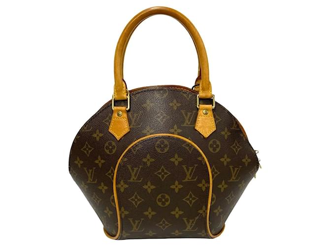 Bolsa Louis Vuitton Ellipse PM em lona em bom estado Marrom  ref.1425732