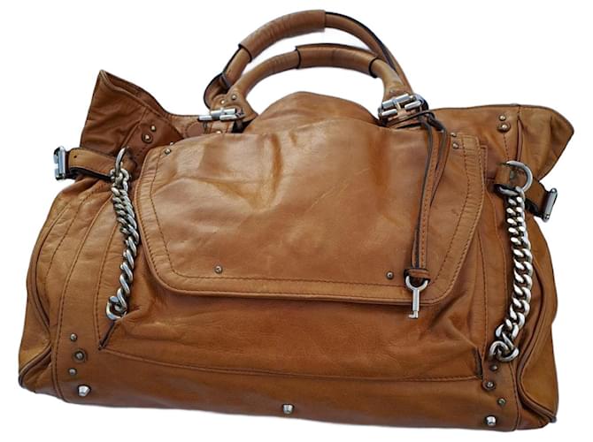 Chloé Paddington bag Camel Leather  ref.1425802