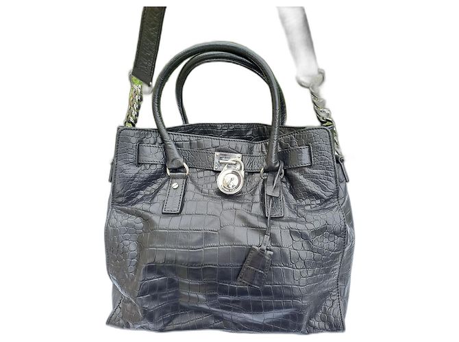 Borsa Michael Kors Nera Hamilton Nero