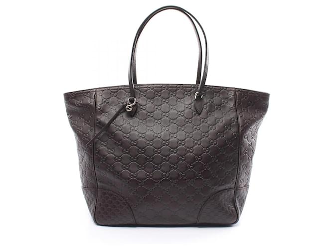 Gucci Bree Guccisima Tote Bag aus Leder 323671 in sehr gutem Zustand Braun  ref.1426050