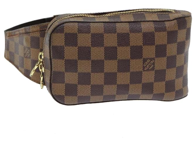 Louis Vuitton Geronimos Brown Cloth  ref.1426353