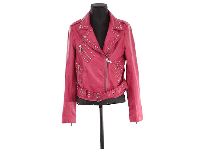 Michael kors studded jacket on sale