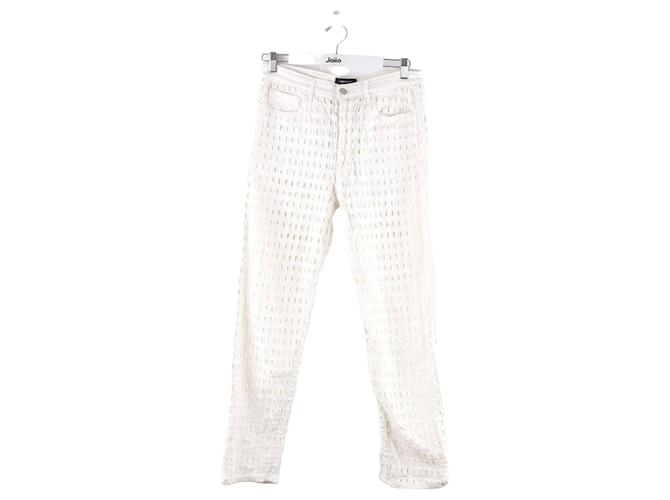 Isabel Marant Cotton slim jeans White  ref.1426397