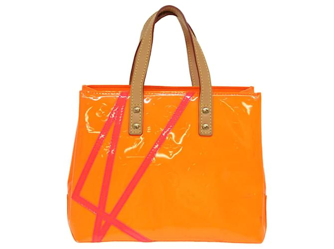 Louis Vuitton Reade Laranja Couro envernizado  ref.1426502