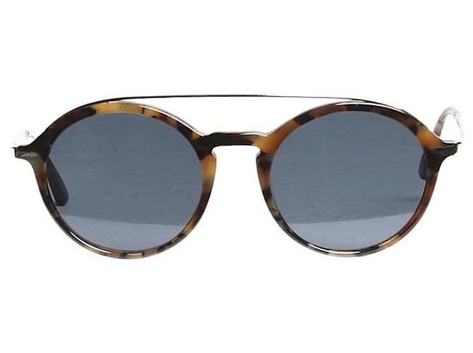 Persol Brown tortoise shell aviator sunglasses