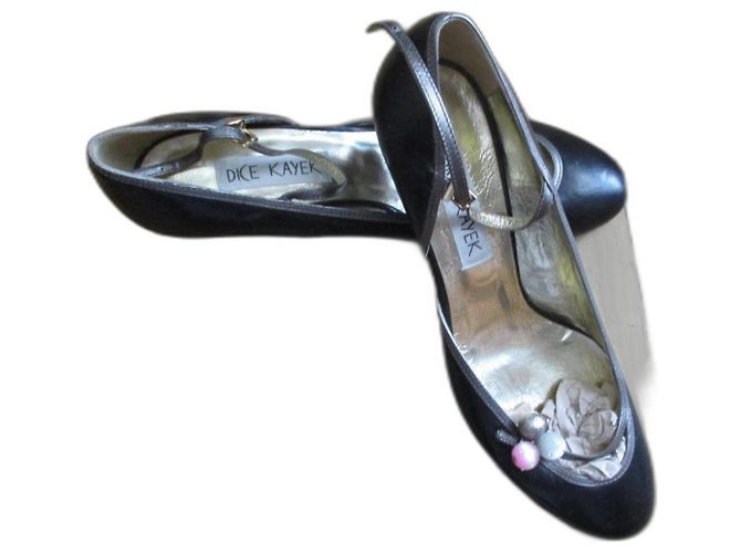 Dice Kayek Leather babies, size 38. Black