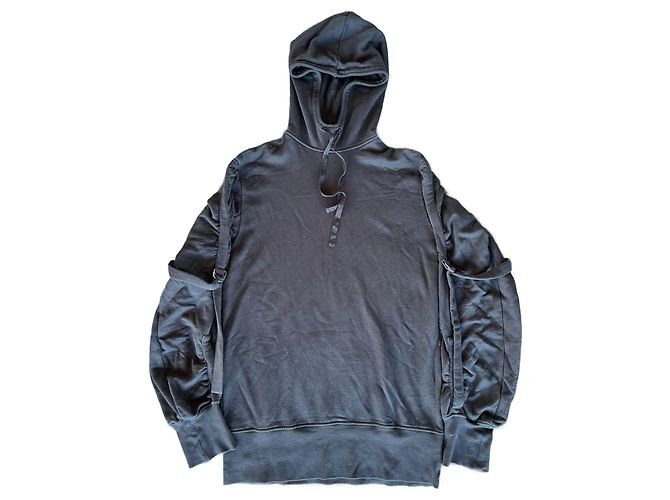 Sudadera negra Bondage Ann Demeulemeester talla M Negro