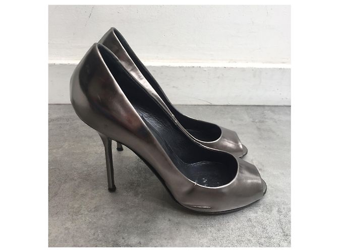 PIERRE HARDY Tacchi T.EU 38 Pelle Argento