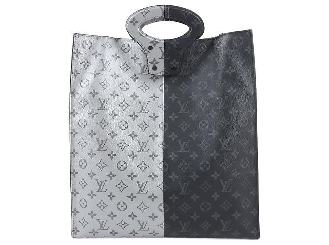 Bolsa Louis Vuitton Monogram Eclipse Split M43816 Preto