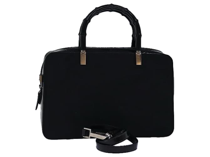 Gucci Bamboo Toile Noir  ref.1427294