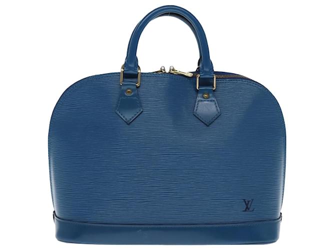 Louis Vuitton Alma Blu Pelle  ref.1427339