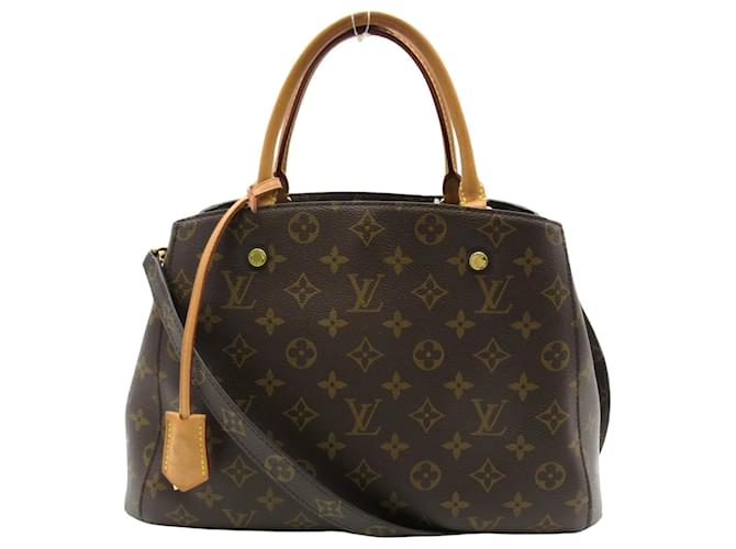 Louis Vuitton Montaigne Toile Marron  ref.1427441